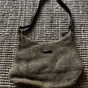 Rosetti Olive Woven Tote Bag